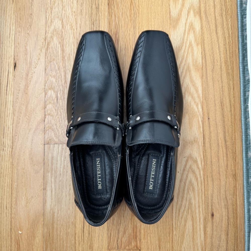 Bottesini black dress shoe. Size 10.5 M. - Picture 5 of 5